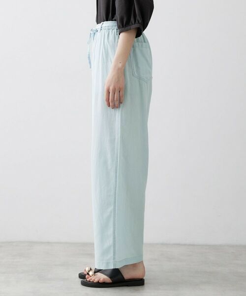 Dessin / デッサン デニムパンツ | 【セットアップ可/ウエストゴム】3.8オンスシアーデニムパンツ | 詳細10