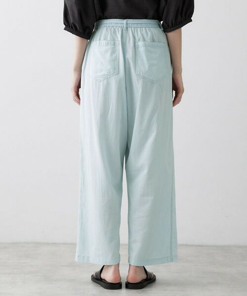 Dessin / デッサン デニムパンツ | 【セットアップ可/ウエストゴム】3.8オンスシアーデニムパンツ | 詳細11