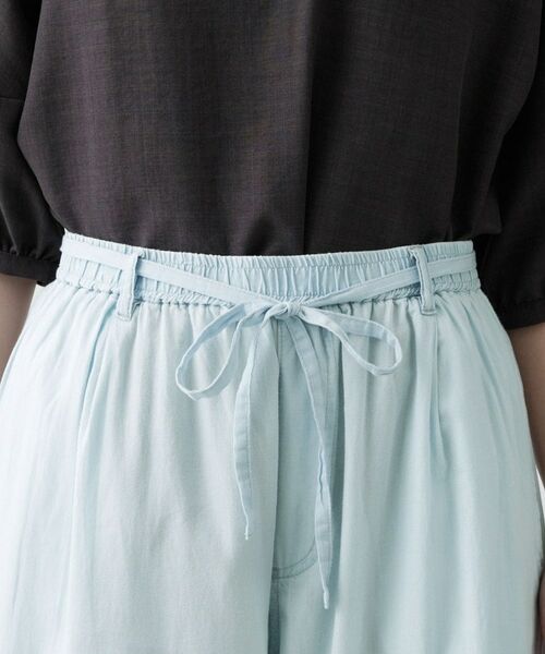 Dessin / デッサン デニムパンツ | 【セットアップ可/ウエストゴム】3.8オンスシアーデニムパンツ | 詳細12