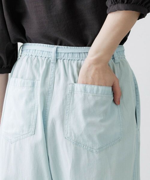 Dessin / デッサン デニムパンツ | 【セットアップ可/ウエストゴム】3.8オンスシアーデニムパンツ | 詳細14