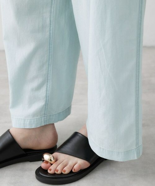 Dessin / デッサン デニムパンツ | 【セットアップ可/ウエストゴム】3.8オンスシアーデニムパンツ | 詳細15