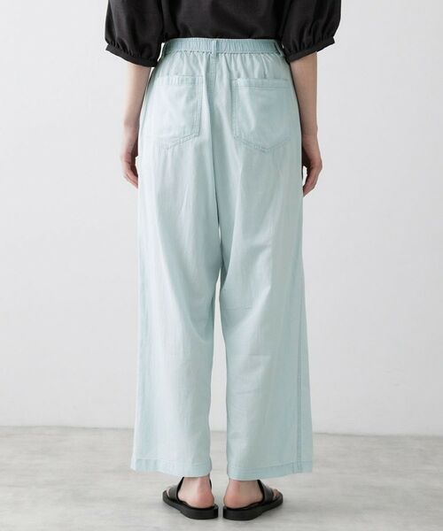 Dessin / デッサン デニムパンツ | 【セットアップ可/ウエストゴム】3.8オンスシアーデニムパンツ | 詳細18