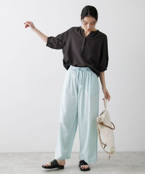 Dessin / デッサン デニムパンツ | 【セットアップ可/ウエストゴム】3.8オンスシアーデニムパンツ | 詳細7