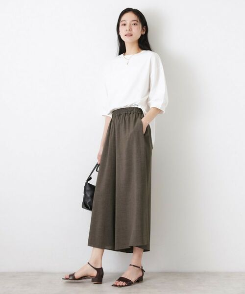 Dessin / デッサン ショート・ハーフ・半端丈パンツ | 【接触冷感／UVカット】フレアパンツ | 詳細11