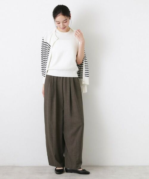 Dessin / デッサン パンツ | 【接触冷感】カーヴィシルエットパンツ | 詳細10