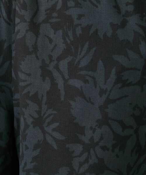 Dessin / デッサン ショート・ハーフ・半端丈パンツ | ボタニカル柄リラクシーパンツ | 詳細16