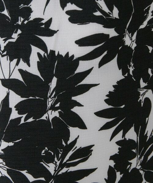 Dessin / デッサン ショート・ハーフ・半端丈パンツ | ボタニカル柄リラクシーパンツ | 詳細4