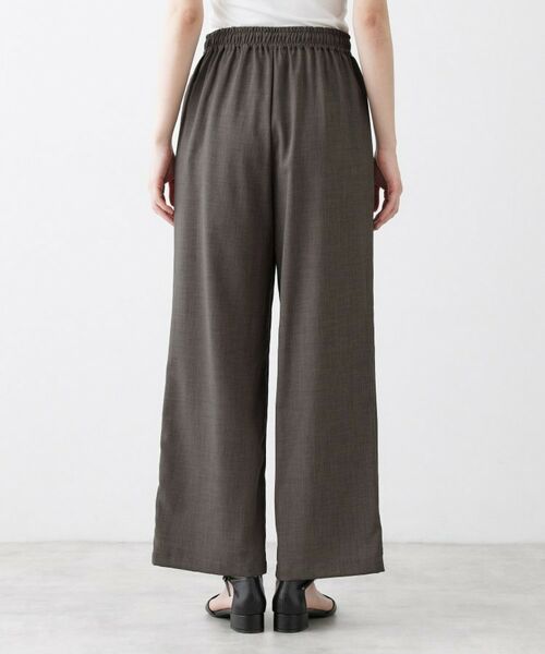 Dessin / デッサン パンツ | 【接触冷感／ウエストゴム／洗える／UVカット】イージーワイドパンツ | 詳細15