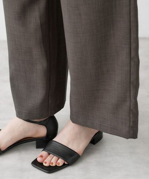 Dessin / デッサン パンツ | 【接触冷感／ウエストゴム／洗える／UVカット】イージーワイドパンツ | 詳細18