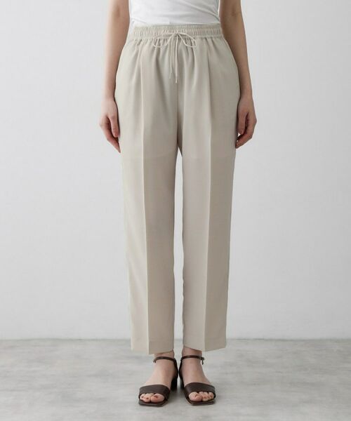 Dessin / デッサン パンツ | 【接触冷感／ウエストゴム／洗える／UVカット】イージーテーパードパンツ | 詳細13