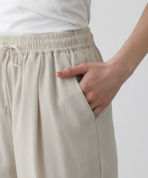 Dessin / デッサン パンツ | 【接触冷感／ウエストゴム／洗える／UVカット】イージーテーパードパンツ | 詳細17