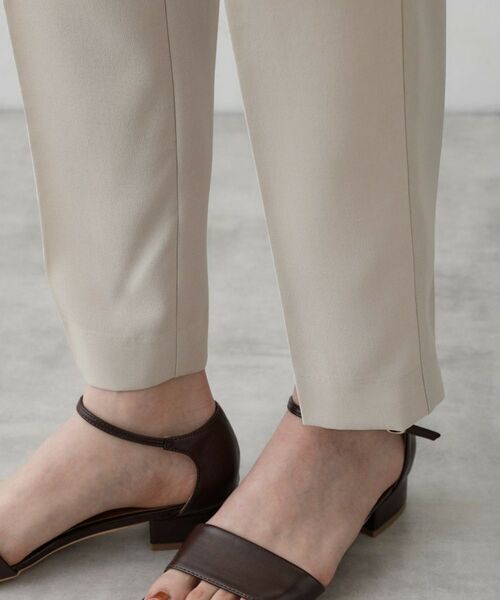 Dessin / デッサン パンツ | 【接触冷感／ウエストゴム／洗える／UVカット】イージーテーパードパンツ | 詳細19