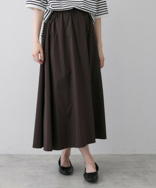 Dessin / デッサン スカート | フレアギャザースカート(ブラウン(044))