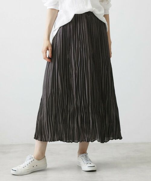 Dessin / デッサン スカート | 【洗える】ワッシャープリーツスカート | 詳細1