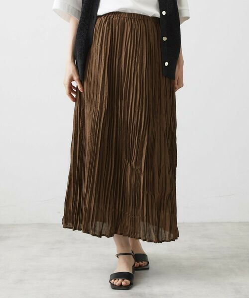 Dessin / デッサン スカート | 【洗える】ワッシャープリーツスカート | 詳細5