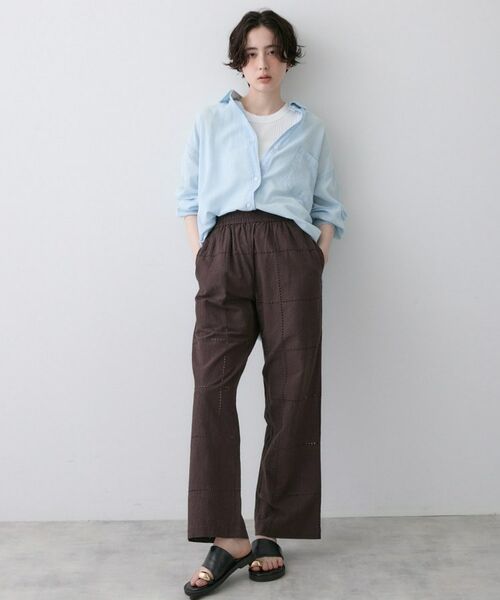 Dessin / デッサン シャツ・ブラウス | 【洗える】2オンスシアーデニムシャツ | 詳細3