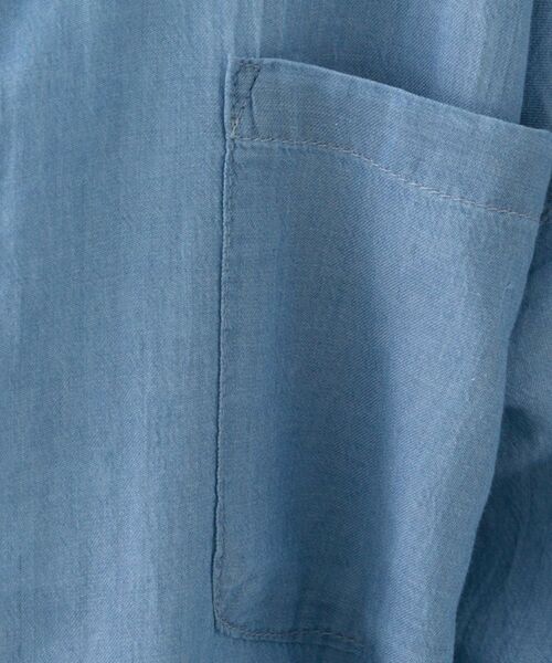 Dessin / デッサン シャツ・ブラウス | 【洗える】2オンスシアーデニムシャツ | 詳細8