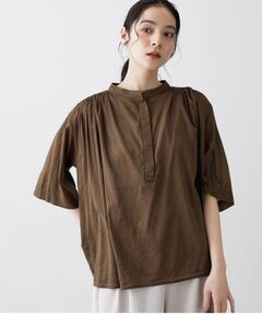 Dessin / デッサン シャツ・ブラウス | 【洗える】ソフトコットンレーヨンブラウス