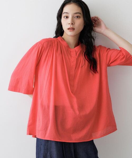 Dessin / デッサン シャツ・ブラウス | 【洗える】ソフトコットンレーヨンブラウス | 詳細10