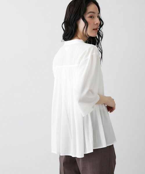 Dessin / デッサン シャツ・ブラウス | 【洗える】ソフトコットンレーヨンブラウス | 詳細3