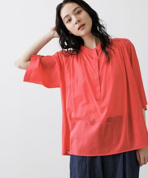 Dessin / デッサン シャツ・ブラウス | 【洗える】ソフトコットンレーヨンブラウス | 詳細9