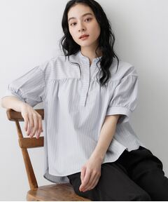 Dessin / デッサン シャツ・ブラウス | ストライプスキッパーシャツ