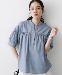 Dessin / デッサン シャツ・ブラウス | ストライプスキッパーシャツ