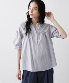 Dessin / デッサン シャツ・ブラウス | ストライプスキッパーシャツ