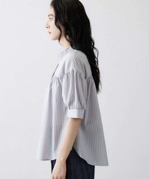 Dessin / デッサン シャツ・ブラウス | ストライプスキッパーシャツ | 詳細14