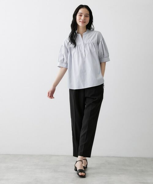 Dessin / デッサン シャツ・ブラウス | ストライプスキッパーシャツ | 詳細7