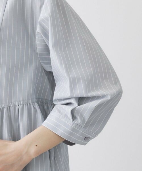 Dessin / デッサン シャツ・ブラウス | 切替フレアストライプシャツ | 詳細17