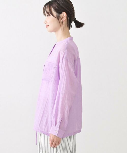 Dessin / デッサン シャツ・ブラウス | シャンブレーシアードロストリングシャツ | 詳細18