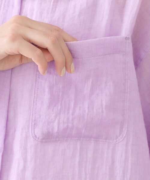 Dessin / デッサン シャツ・ブラウス | シャンブレーシアードロストリングシャツ | 詳細22