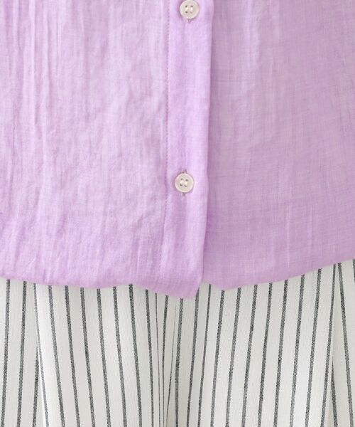 Dessin / デッサン シャツ・ブラウス | シャンブレーシアードロストリングシャツ | 詳細24