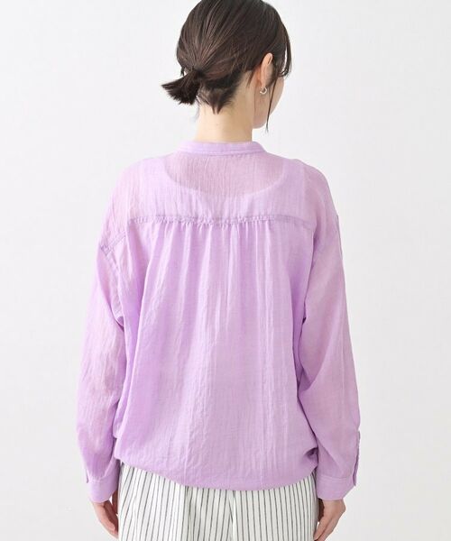 Dessin / デッサン シャツ・ブラウス | シャンブレーシアードロストリングシャツ | 詳細27