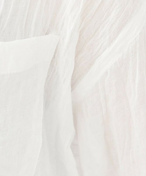 Dessin / デッサン シャツ・ブラウス | シャンブレーシアードロストリングシャツ | 詳細4