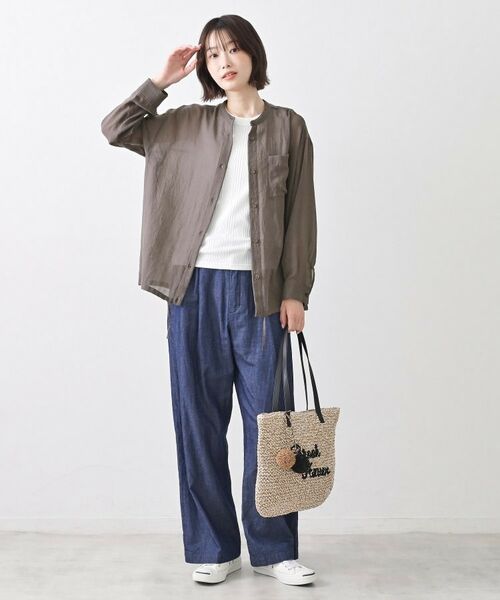 Dessin / デッサン シャツ・ブラウス | シャンブレーシアードロストリングシャツ | 詳細7