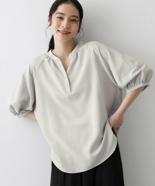 Dessin / デッサン シャツ・ブラウス | スキッパーライトブラウス | 詳細1