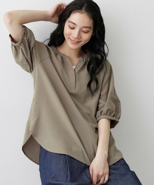 Dessin / デッサン シャツ・ブラウス | スキッパーライトブラウス | 詳細10