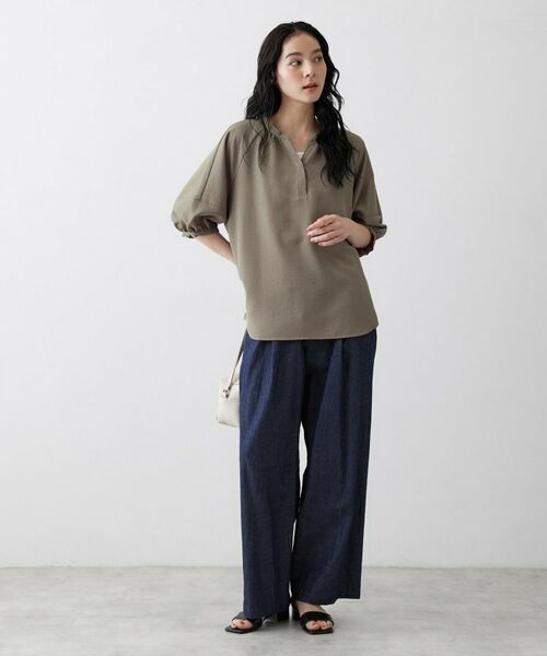 Dessin / デッサン シャツ・ブラウス | スキッパーライトブラウス | 詳細11