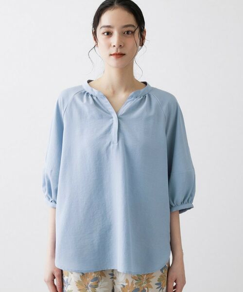 Dessin / デッサン シャツ・ブラウス | スキッパーライトブラウス | 詳細17