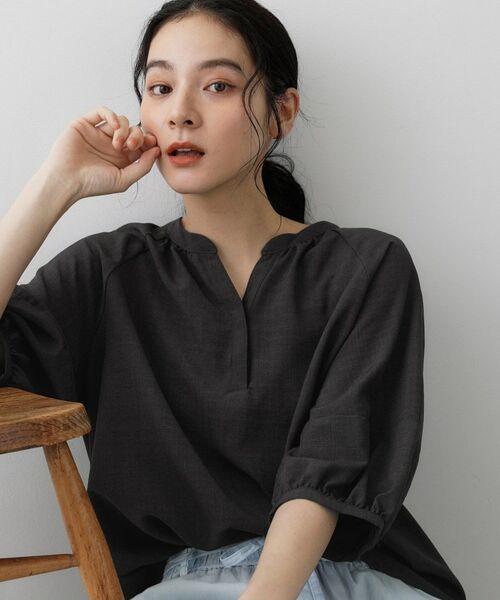 Dessin / デッサン シャツ・ブラウス | スキッパーライトブラウス | 詳細6