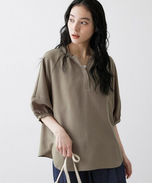 Dessin / デッサン シャツ・ブラウス | スキッパーライトブラウス | 詳細9