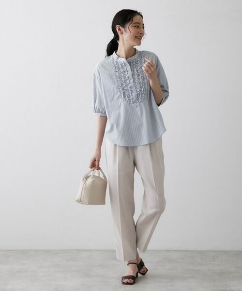 Dessin / デッサン シャツ・ブラウス | フロントフリルブラウス | 詳細11