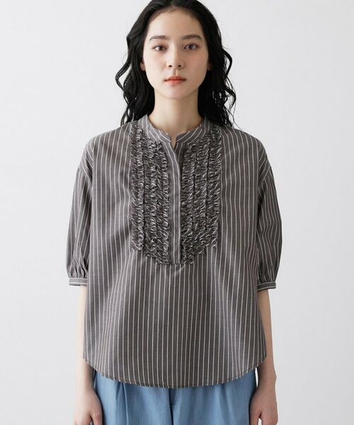 Dessin / デッサン シャツ・ブラウス | フロントフリルブラウス | 詳細13