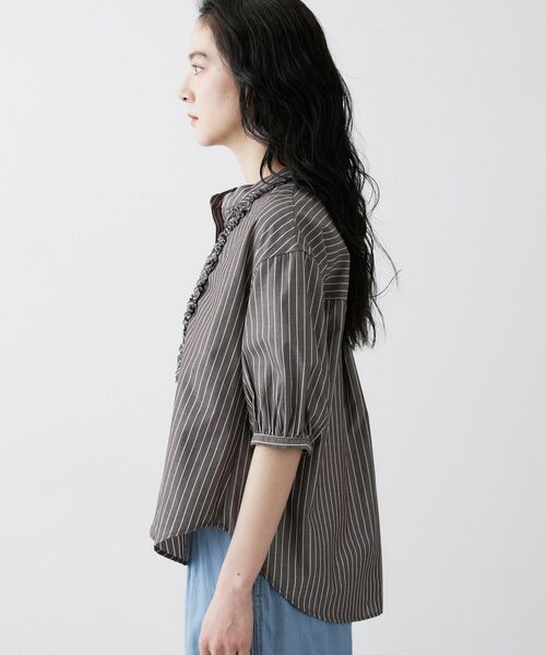 Dessin / デッサン シャツ・ブラウス | フロントフリルブラウス | 詳細14