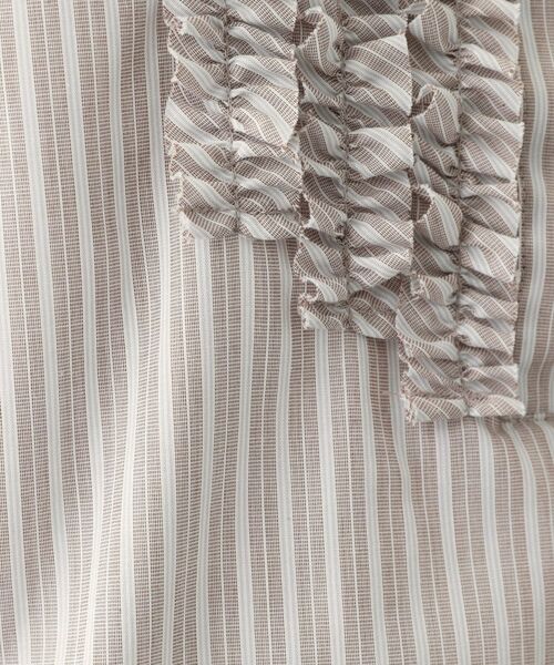 Dessin / デッサン シャツ・ブラウス | フロントフリルブラウス | 詳細4