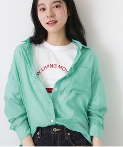 Dessin / デッサン シャツ・ブラウス | シアーカラーシャツ