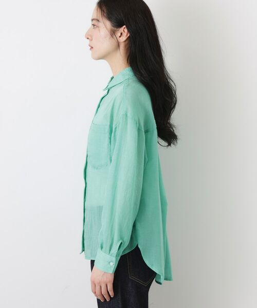 Dessin / デッサン シャツ・ブラウス | シアーカラーシャツ | 詳細14