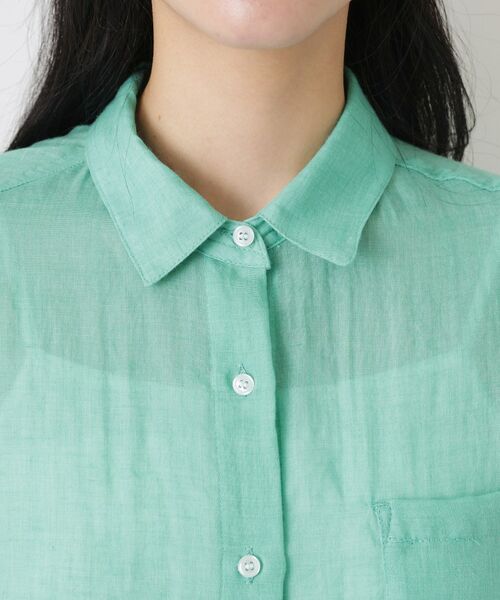 Dessin / デッサン シャツ・ブラウス | シアーカラーシャツ | 詳細16